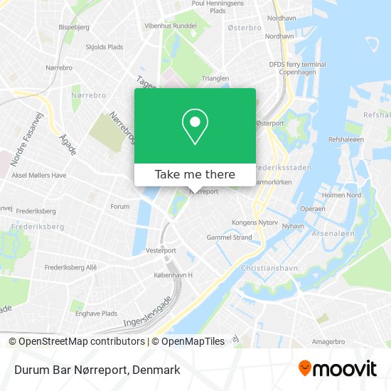 Durum Bar Nørreport map