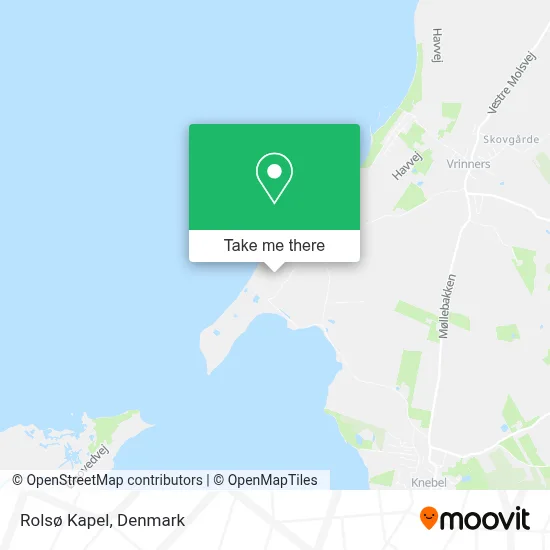 Rolsø Ødekirke map