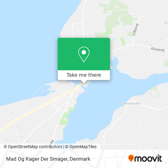 Mad Og Kager Der Smager map