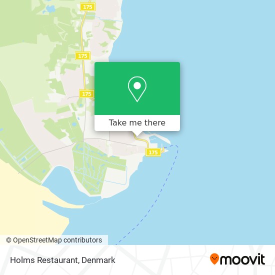 Holms Restaurant map