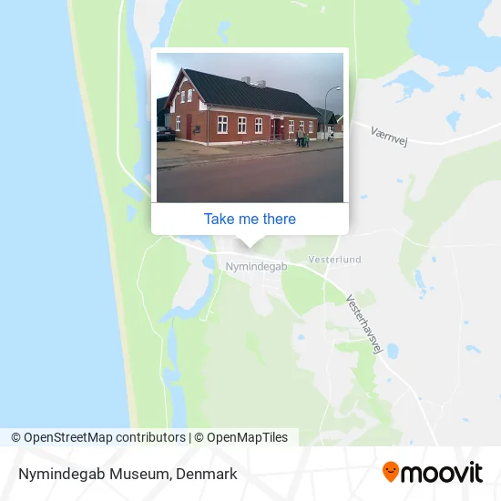 Nymindegab Museum map