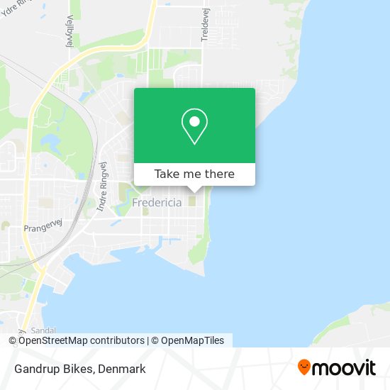 Gandrup Bikes map