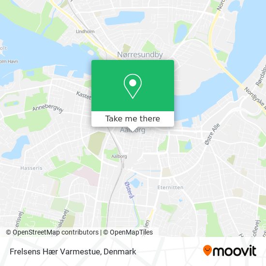 Frelsens Hær Varmestue map