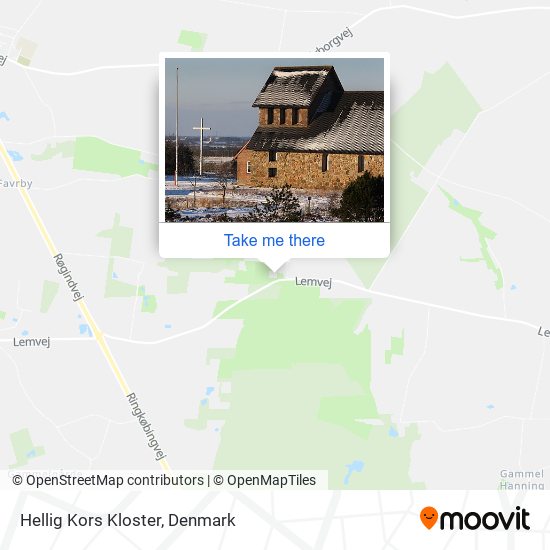 Hellig Kors Kloster map