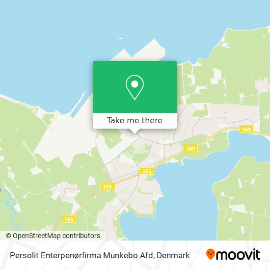 Persolit Enterpenørfirma Munkebo Afd map