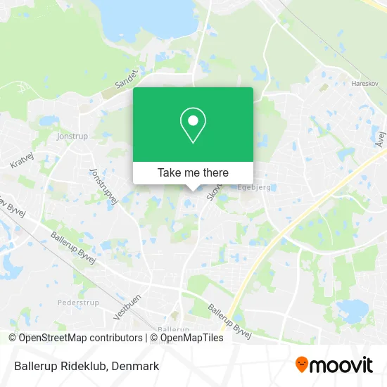 Ballerup Rideklub map