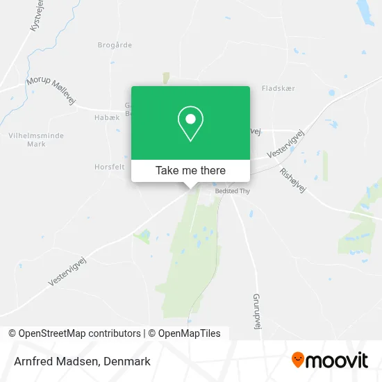 Arnfred Madsen map