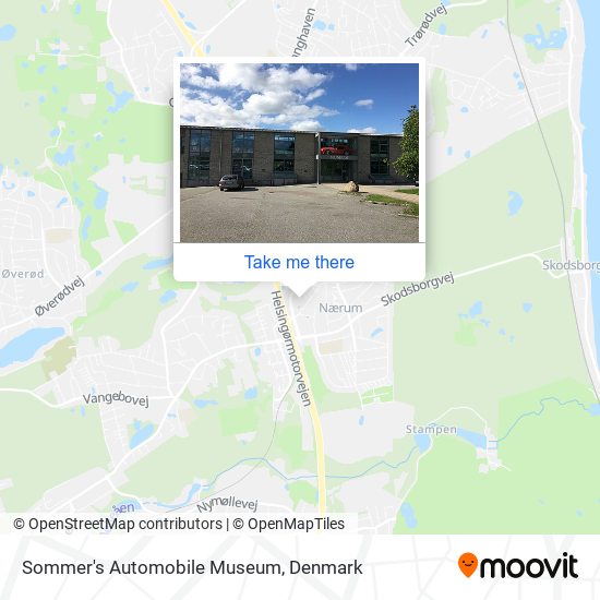 Sommer's Automobile Museum map