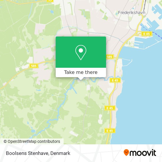 Boolsens Stenhave map