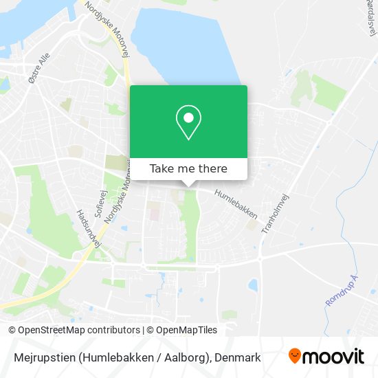 Mejrupstien (Humlebakken / Aalborg) map
