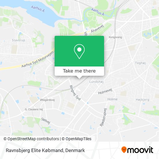 Ravnsbjerg Elite Købmand map
