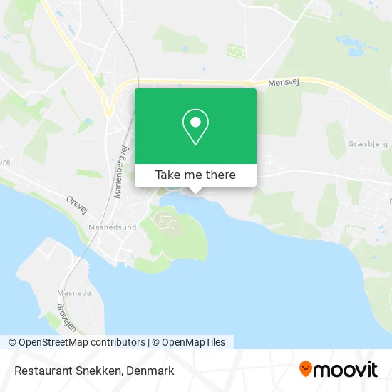 Restaurant Snekken map