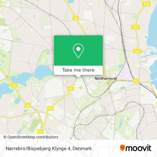 Nørrebro/Bispebjerg Klynge 4 map