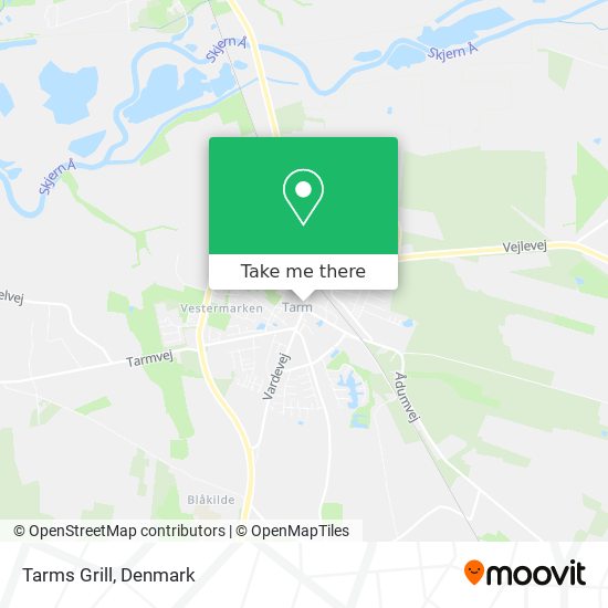 Tarms Grill map