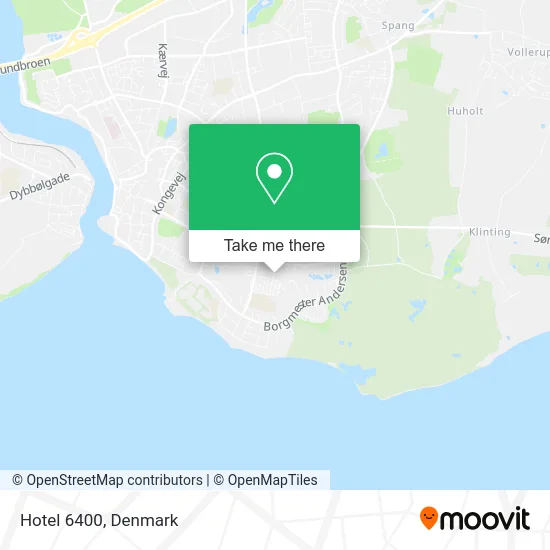 Hotel 6400 map
