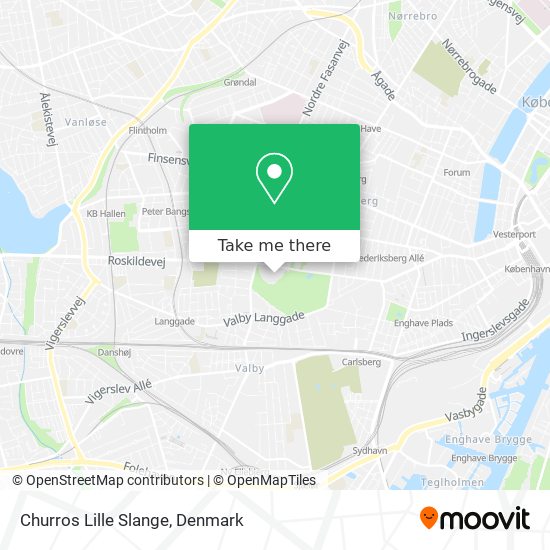 Churros Lille Slange map