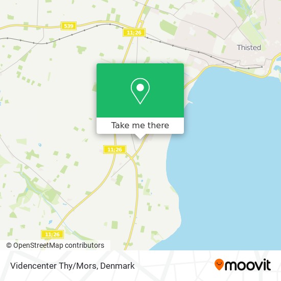 Videncenter Thy/Mors map