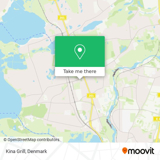 Kina Grill map
