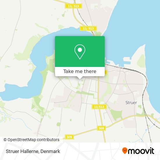 Struer Hallerne map