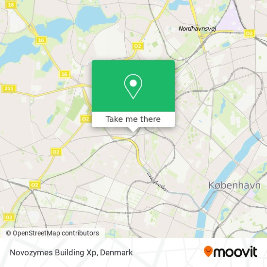 Novozymes Building Xp map