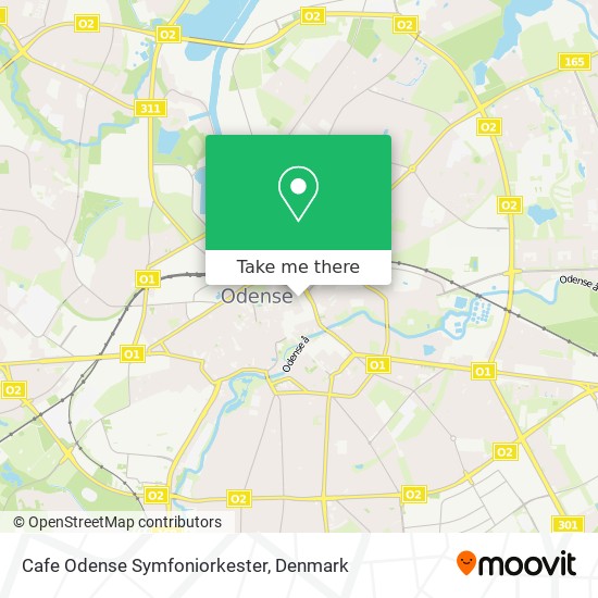 Cafe Odense Symfoniorkester map