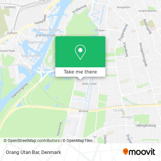 Orang Utan Bar map