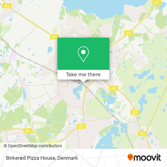 Birkerød Pizza House map