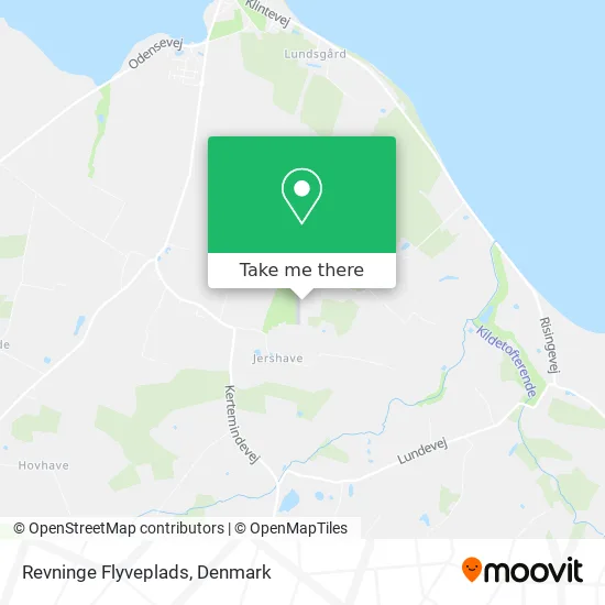 Revninge Flyveplads map