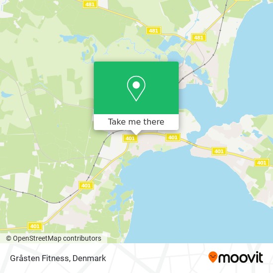 Gråsten Fitness map