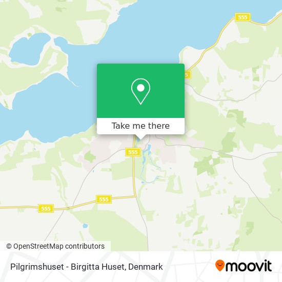 Pilgrimshuset - Birgitta Huset map