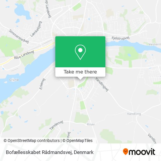 Bofællesskabet Rådmandsvej map