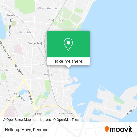 Hellerup Havn map