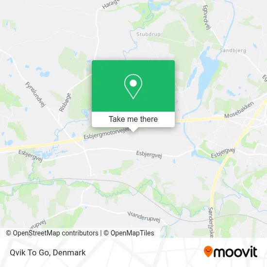 Qvik To Go map