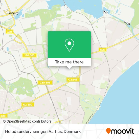 Heltidsundervisningen Aarhus map