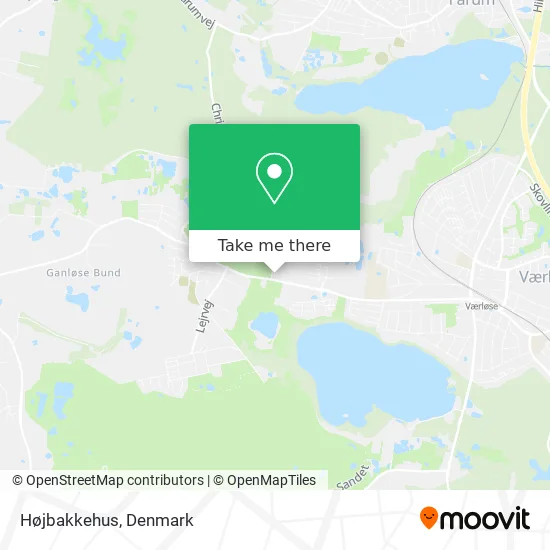 Højbakkehus map