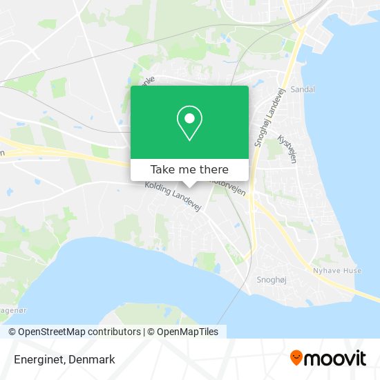 Energinet map