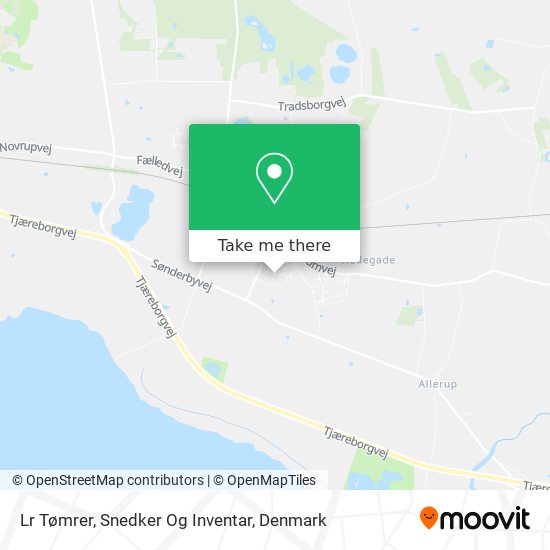 Lr Tømrer, Snedker Og Inventar map