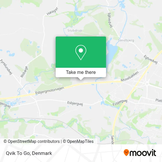 Qvik To Go map