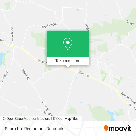 Sabro Kro Restaurant map