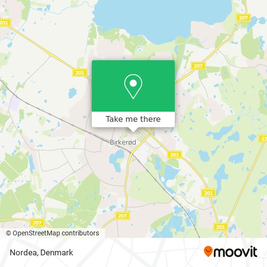 Nordea map