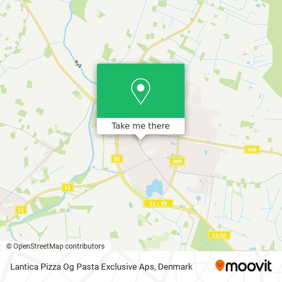 Lantica Pizza Og Pasta Exclusive Aps map