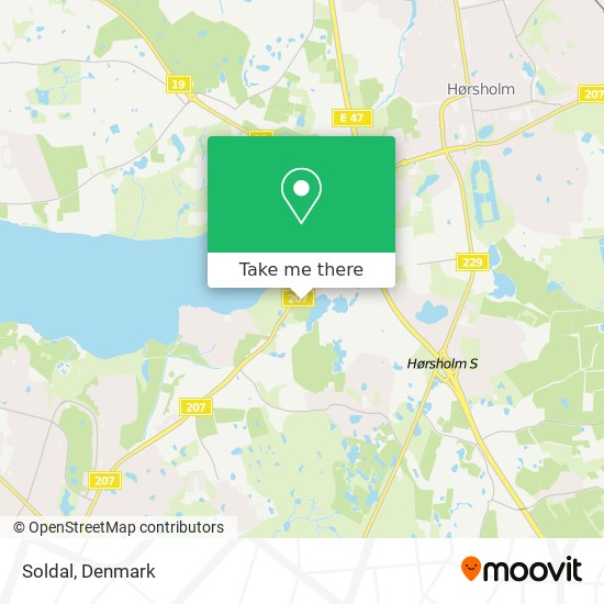 Soldal map