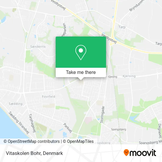 Vitaskolen Bohr map