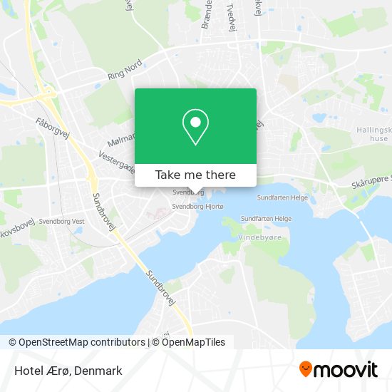 Hotel Ærø map