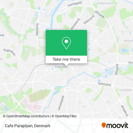 Cafe Paraplyen map