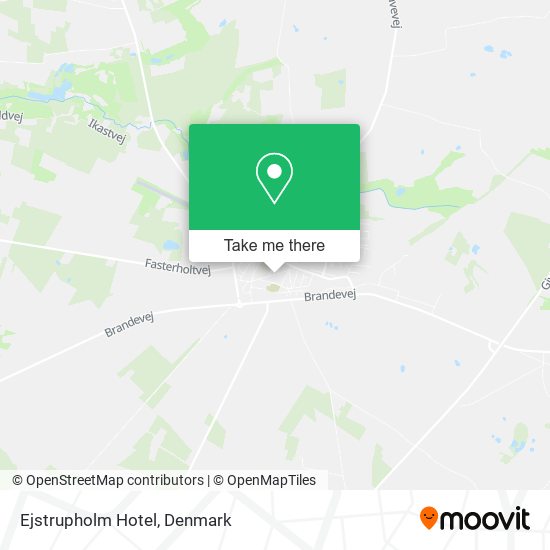 Ejstrupholm Hotel map