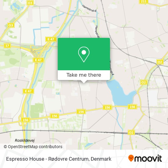 Espresso House - Rødovre Centrum map