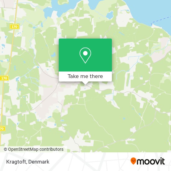 Kragtoft map