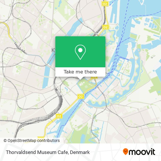 Thorvaldsend Museum Cafe map