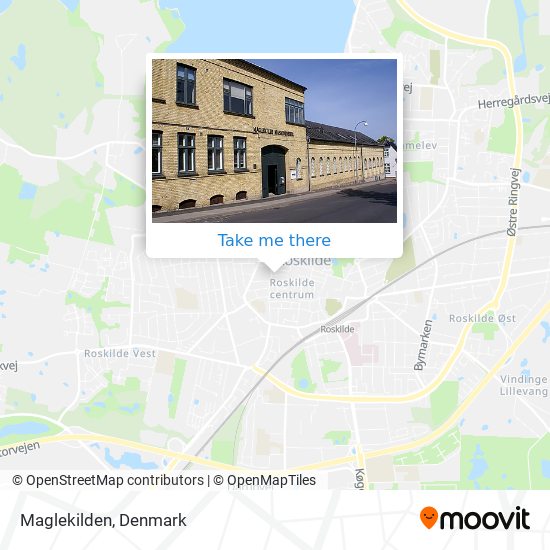 punktum det kan begynde How to get to Maglekilden in Roskilde by Bus or Train?